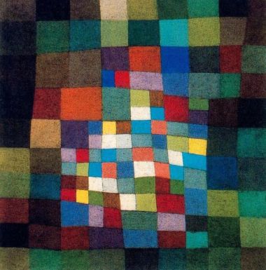 Master of colour. In the desert by Paul Klee (1879-1940, Switzerland)